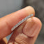 Round Cut Wedding Band In Half Eternity Style