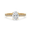 Oval Diamond Engagement Ring