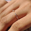 Marquise And Round Wedding Band In Open Gap Setting