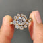 Round Halo Engagement Ring In Bezel Setting Style