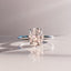1.50 CT Elongated Cushion Cut Moissanite Hidden Halo Engagement Ring