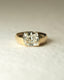 1.50 -3.80 CT Elongated Cushion Cut Lab Grown Diamond Bezel Engagement Ring