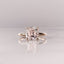 4.0 CT Asscher Moissanite Solitaire Engagement Ring