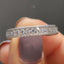 Art Deco Wedding Ring With Round Cut Milgrain Setting
