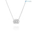 3 Ct Oval Cut IGI Certified Excellent Cut Lab Grown Diamond Solitaire Pendant DisneyValley