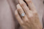 2.70 CT Radiant Moissanite Hidden Halo With Pave Setting Engagement Ring