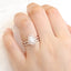 1.50CT Pear Cut Moissanite Halo Bridal Ring Set