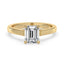 Two Carat Emerald Cut Diamond Ring