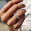 Shared Prong Wedding Band In Full Eternity