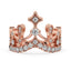 Round Wedding Ring – Royal Crown Band
