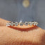 Shared Prong Rose Gold Eternity Band