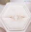 lab diamond engagement ring, oval brilliant cut diamond, diamond cluster engagement ring