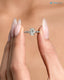IGI Certified Oval Cut D/VVS2 Lab Grown Diamond Engagement Ring - DisneyValley