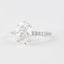 1.91 CT Oval Cut Moissanite Pave Engagement Ring
