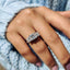 Princess Cut Three Stone Engagement Ring