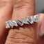 Marquise And Baguette Diamond Band In Half Eternity