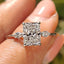 Radiant Cut Engagement Ring