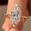 1 - 5 CT Hidden Halo Dutch Marquise Ring