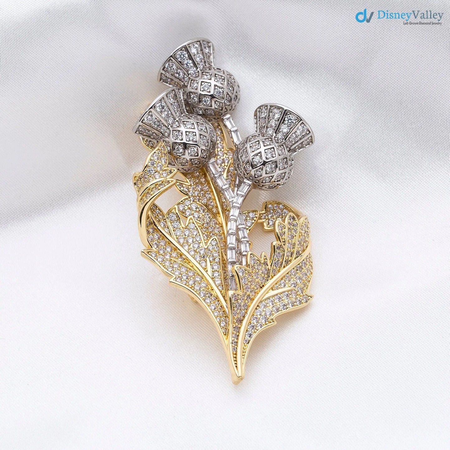 Queen Elizabethβs Scottish Thistle Brooch, Rose Brooch for England, The Daffodil Brooch DisneyValley
