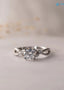 Round Lab grown Diamond Marquise Accented Engagement DisneyValley