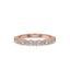 Half Eternity Diamond Band With Round Cut