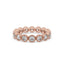 Bezel Wedding Band - Full Eternity Style