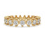 Round Diamond Wedding Band – Yellow Gold