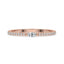 Marquise And Round Diamond 3/4 Eternity Band