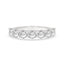 Half Eternity 7 Stone Wedding Band