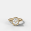 Club Diamond Initial Ring - Letter G