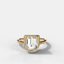 Club Diamond Initial Ring - Letter U