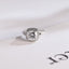 Solid Gold Cushion Cut Moissanite Engagement Ring, Proposal Ring