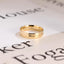 Solid Gold 5mm U-Shaped Groove Wedding Band for Men