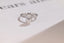 Solid Gold Tulip Flower Pave Pear Moissanite Engagement Ring, Promise Ring