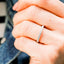 0.60CTW Round Brilliant Cut 3/4 Eternity Moissanite Wedding Band
