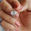 Oval Bezel Engagement Ring In Solitaire Style