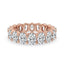 Oval Diamond Wedding Band - Perfect Eternity Band