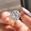 Halo Engagement Ring In Old European Cut