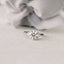 2.0CT Round Moissanite Three Stones Engagement Ring