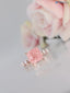 solid Rose Gold pink Cushion diamond engagement ring - DisneyValley