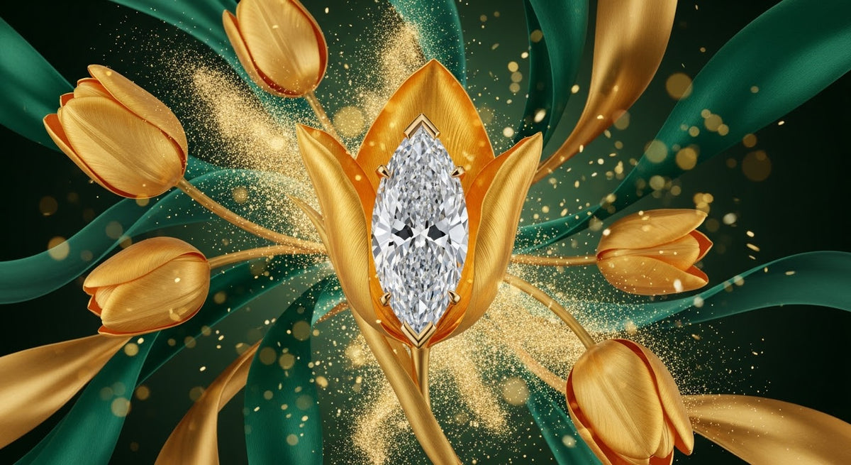 Handcrafting a 9K Gold Tulip Ring: From Raw Metal to Masterpiece