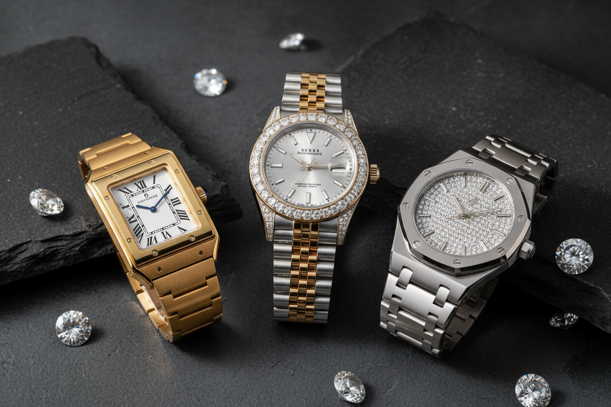 Discover Your Next Luxury: Rolex, Cartier, and AP Diamond Watches for Every Style