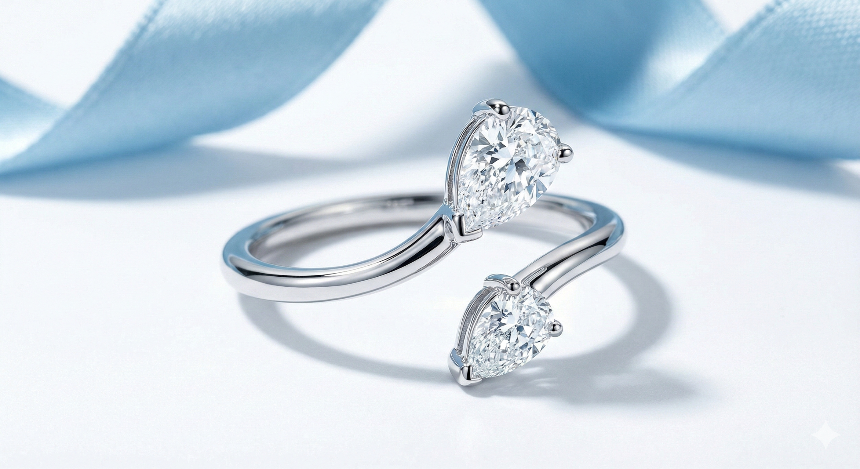 Pear Diamond Ring