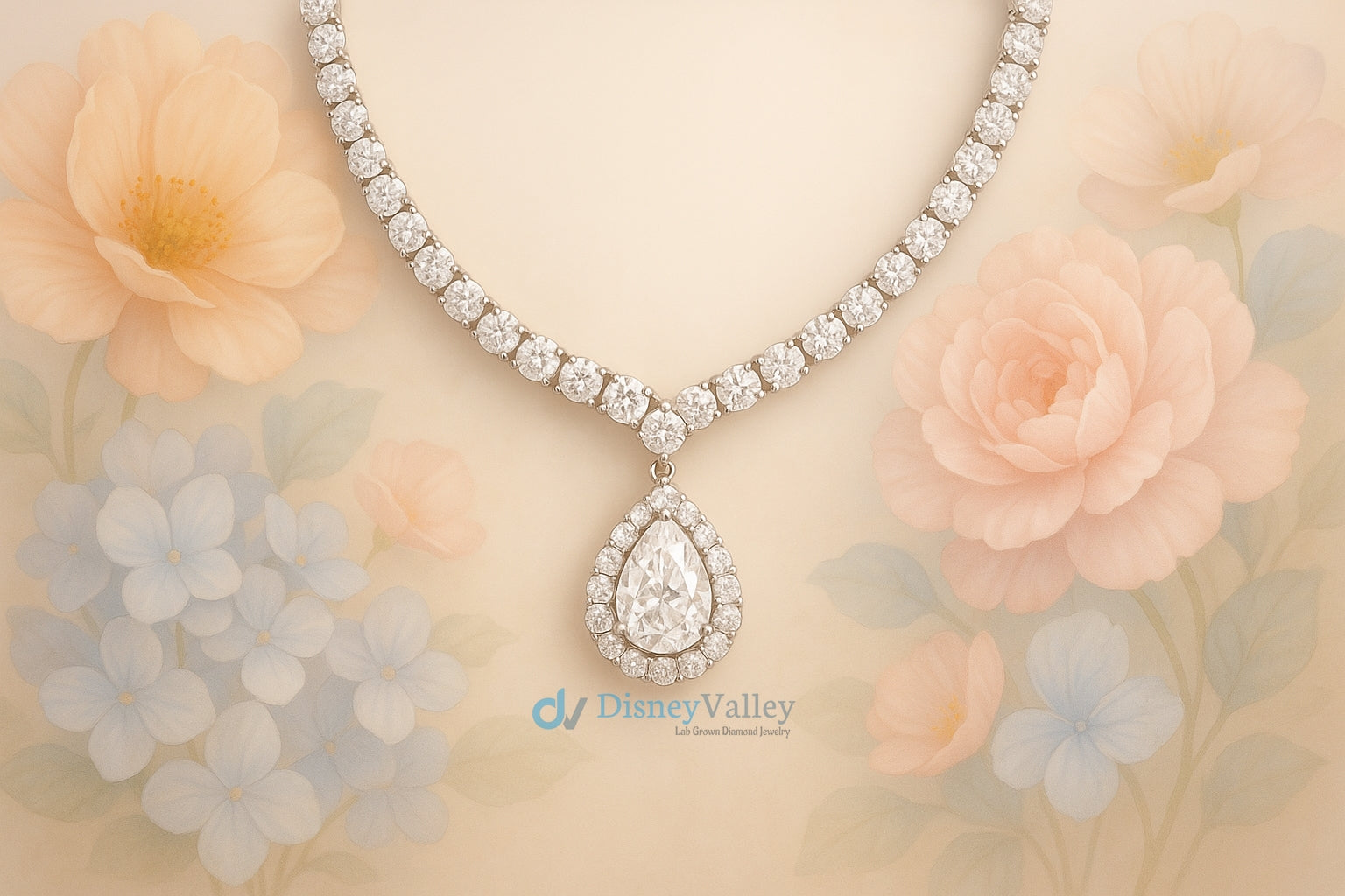 Lab Grown Diamond Necklace