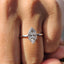 Marquise Diamond Engagement Ring in Classic Setting
