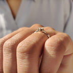 Round Diamond Engagement Ring - White Gold