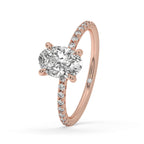 2 ct Oval Diamond Ring