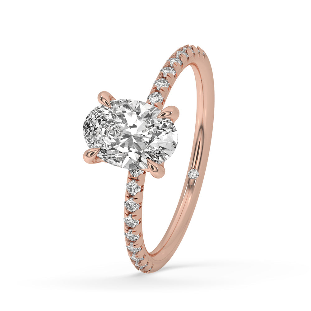 2 ct Oval Diamond Ring