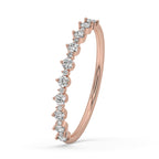 Half Eternity Band - Floating Bubble