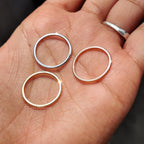 3 Piece Wedding Ring Set In Round Cut Moissanite